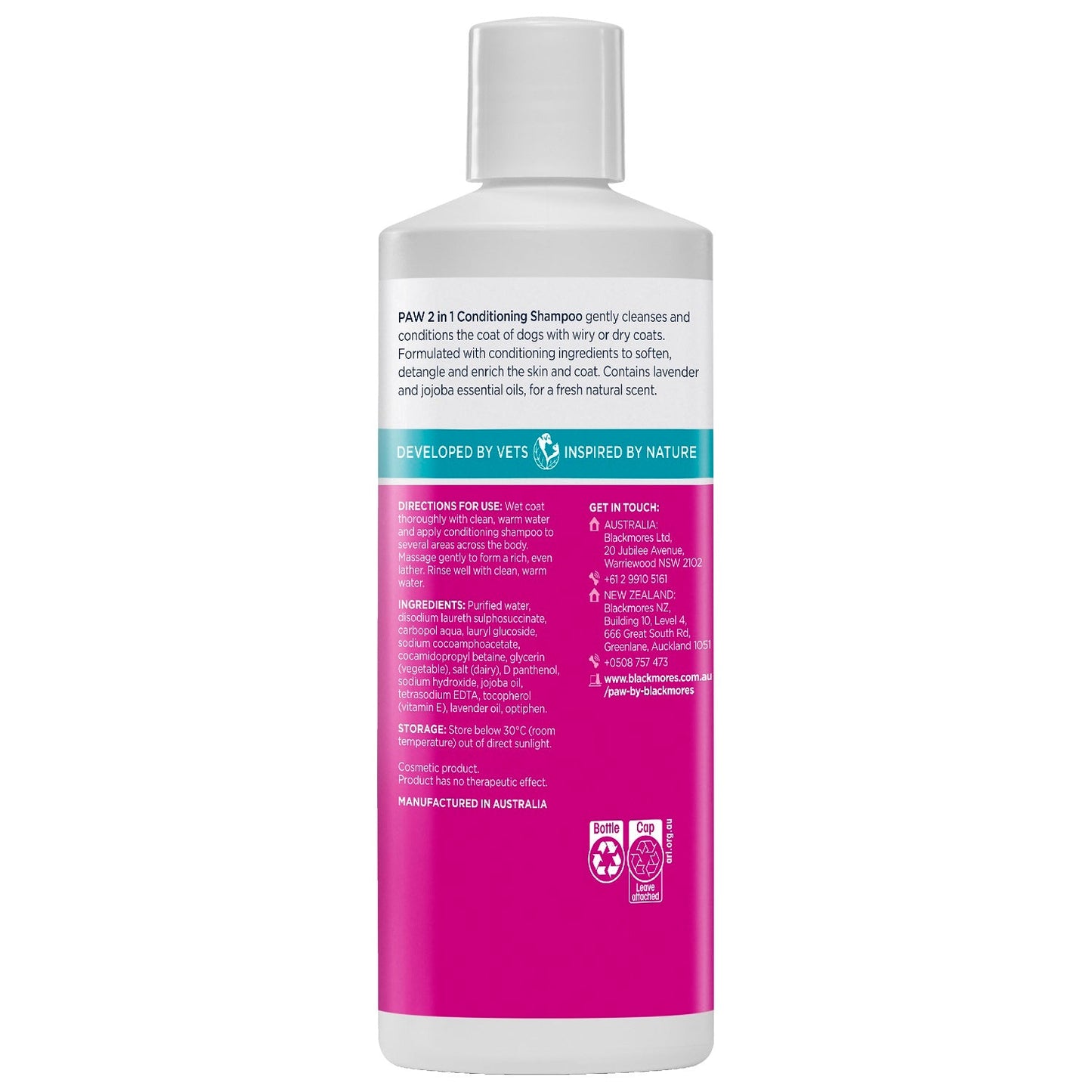 PAW 2-In-1 Conditioning Shampoo 500ml
