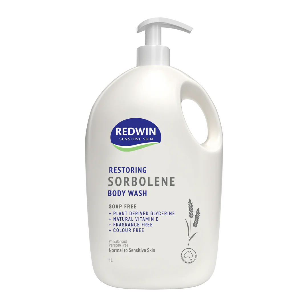 Redwin Sorbolene Body Wash with Vitamin E 1 Litre