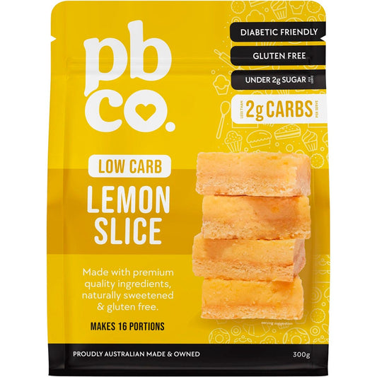 PBCo Lemon Slice Low Carb 300g