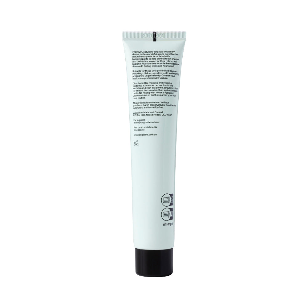 Peg Paste Toothpaste Natural Mint Tube 100g