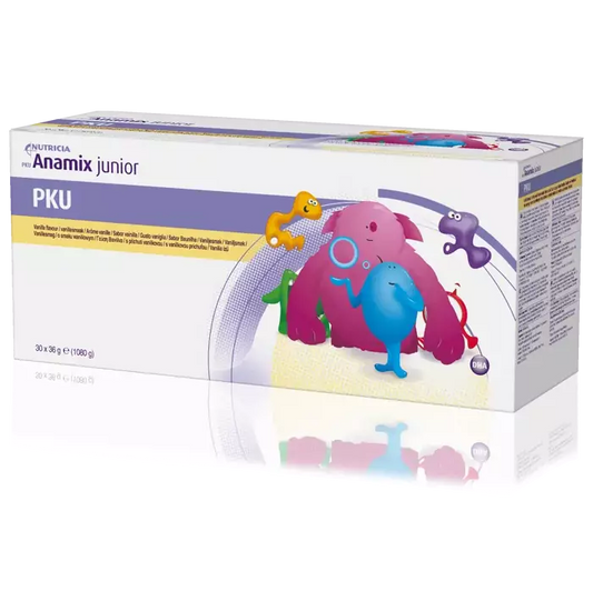 PKU ANAMIX JUNIOR VANILLA POWDER 36G  30 SACHETS