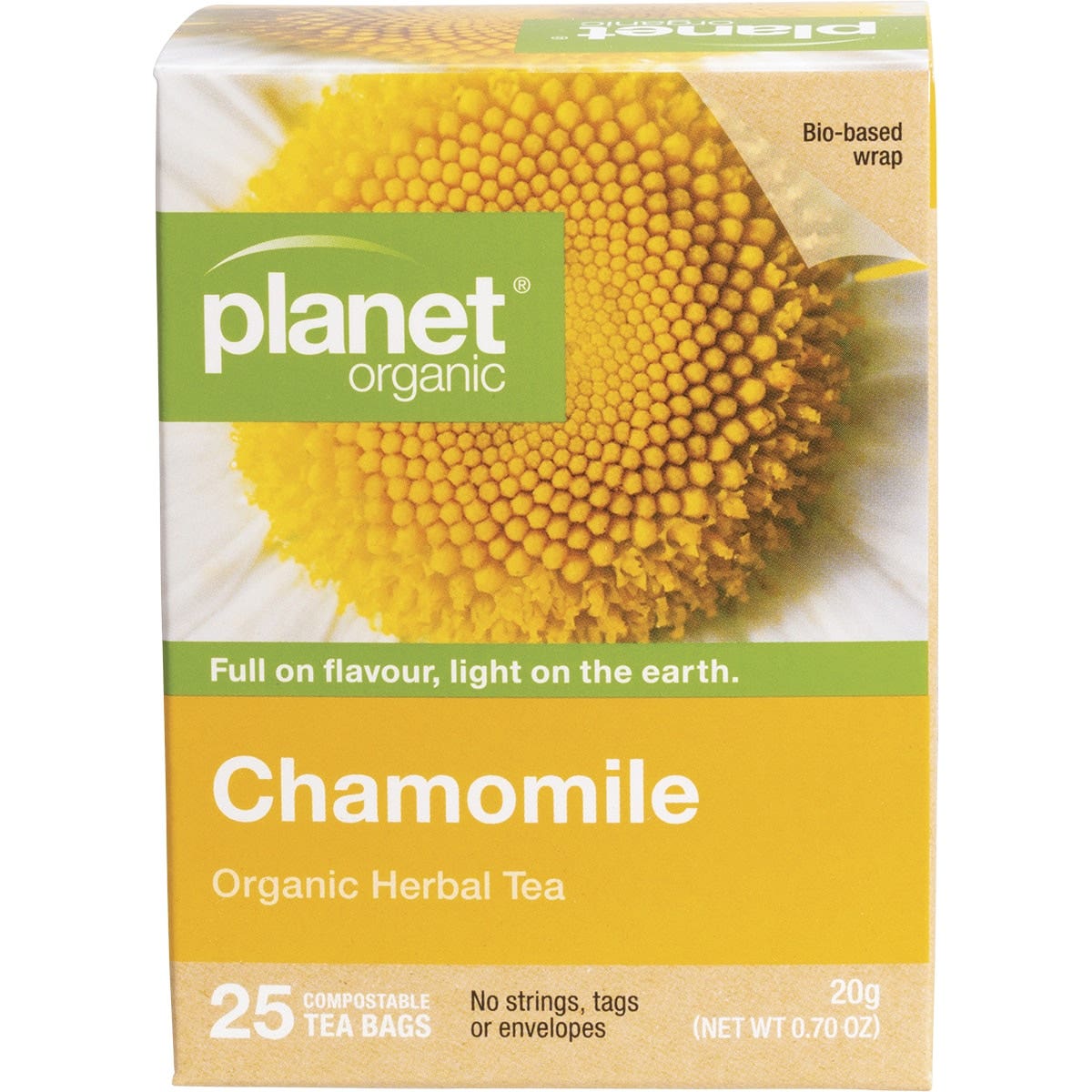 Planet Organic Organic Chamomile Herbal Tea x 25 Tea Bags