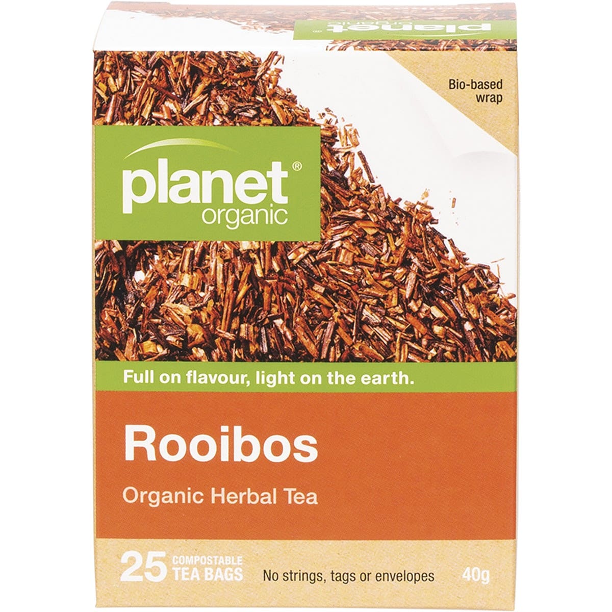 Planet Organic Organic Rooibos Herbal Tea x 25 Tea Bags