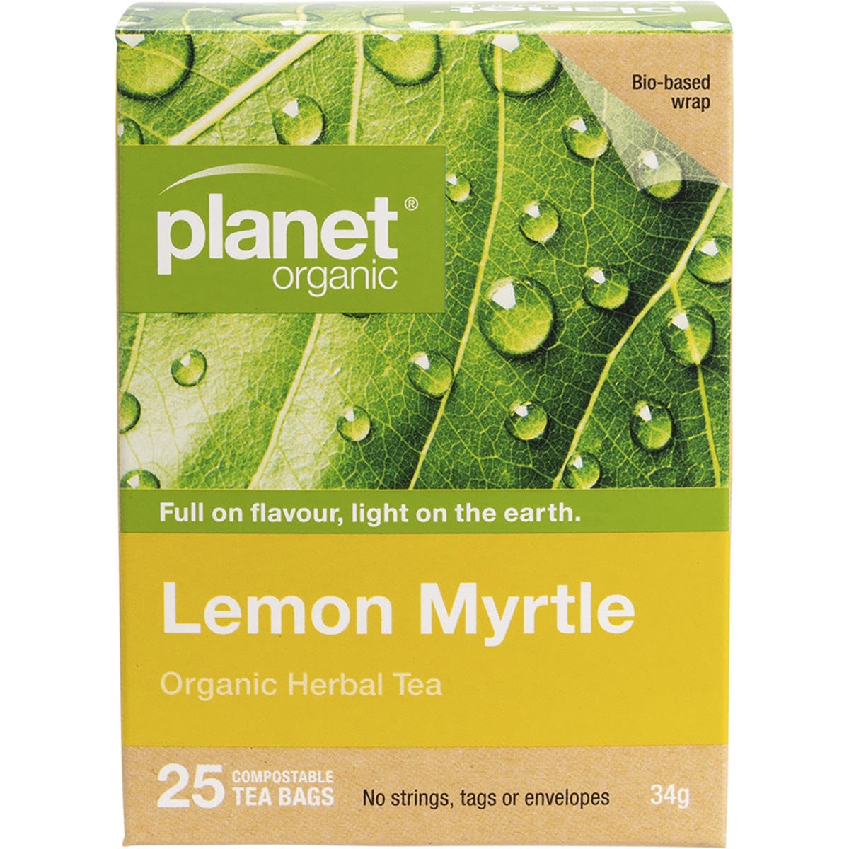 Planet Organic Organic Lemon Myrtle Herbal Tea x 25 Tea Bags