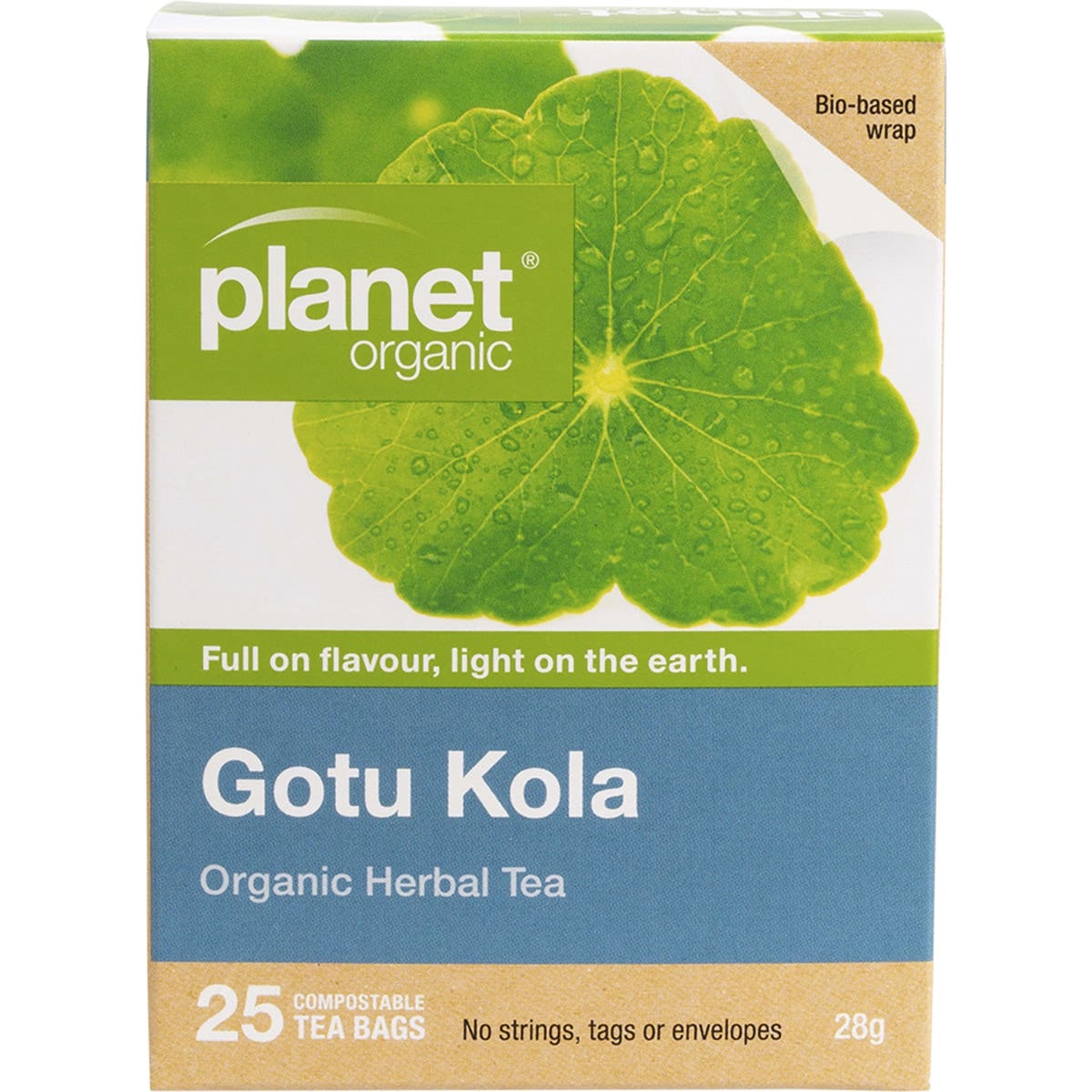 Planet Organic Organic Gotu Kola Herbal Tea x 25 Tea Bags