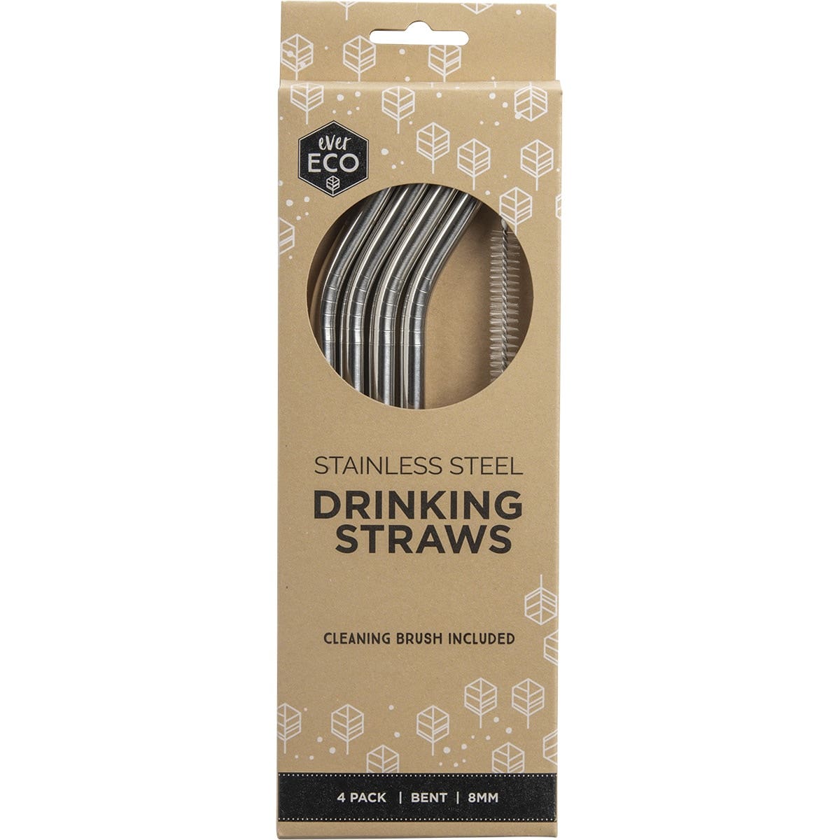 EVER ECO Stainless Steel Straws - Bent 4