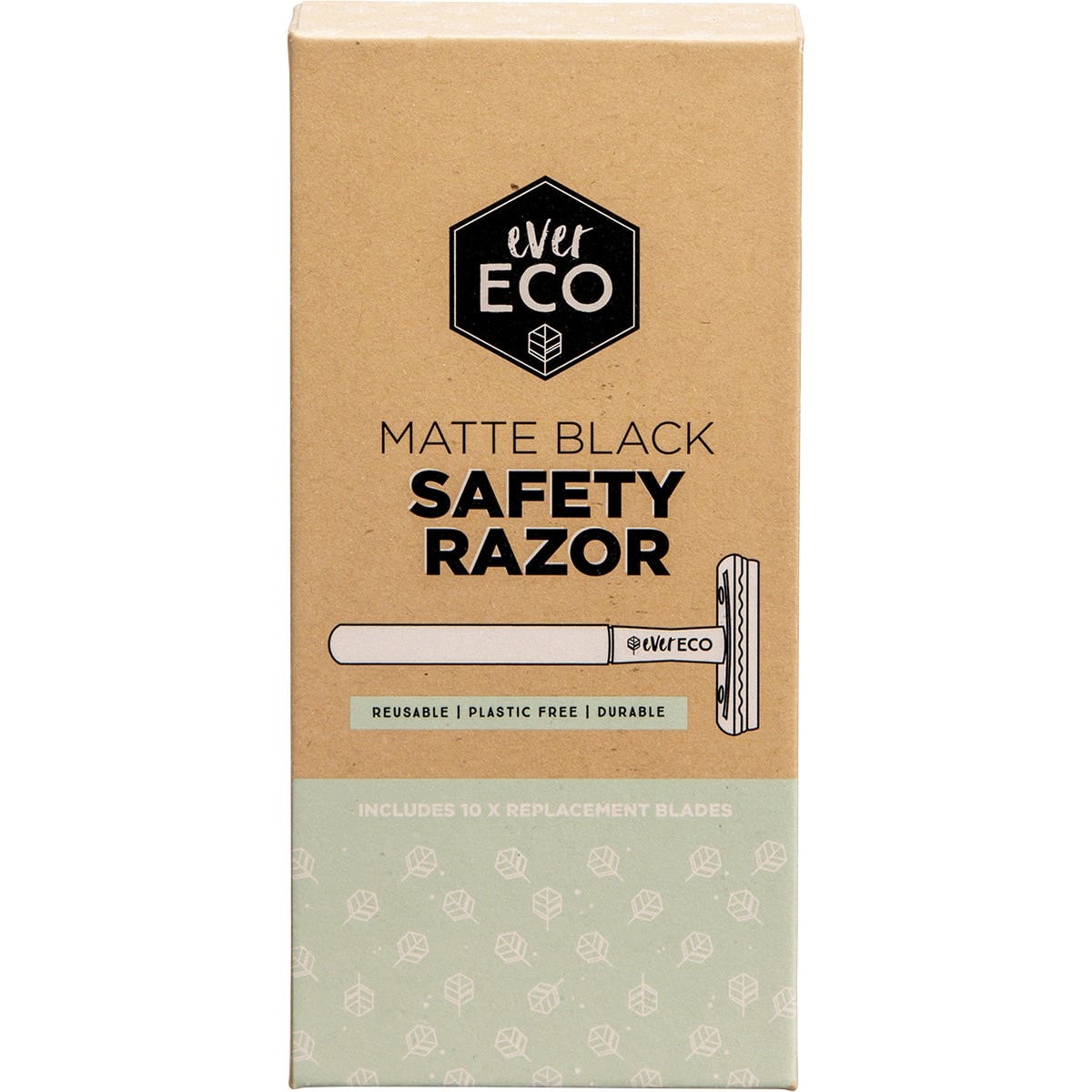 EVER ECO Safety Razor Matte Black 1