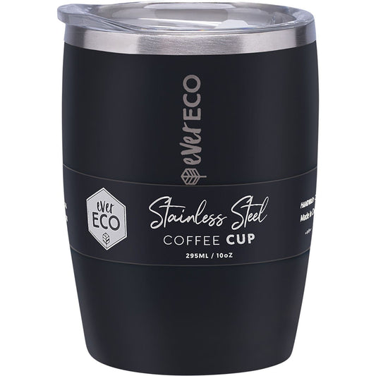 EVER ECO Insulated Coffee Cup Onyx 295ml
