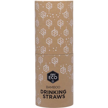 EVER ECO Bamboo Straws - Straight 30