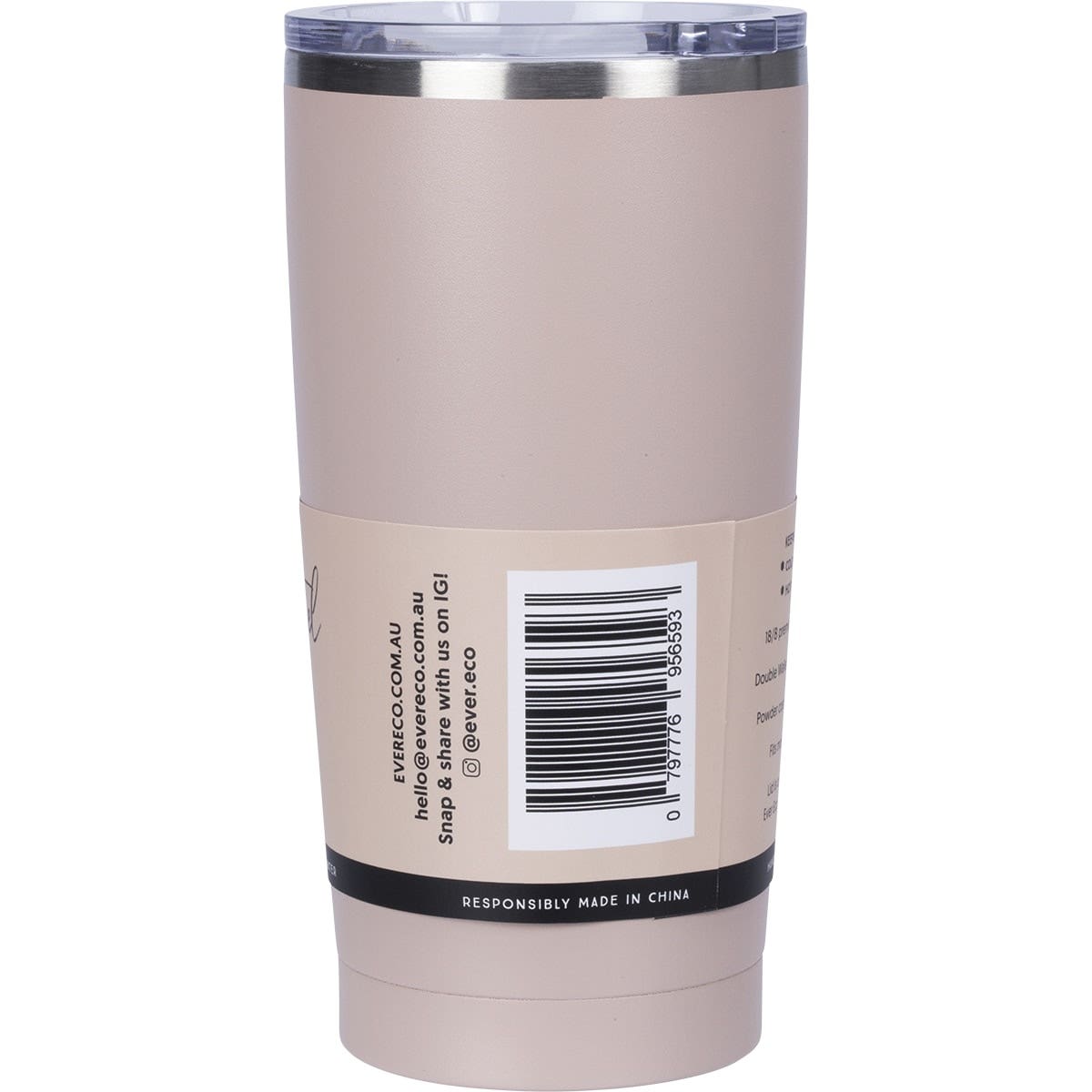 EVER ECO Insulated Tumbler Rose 592ml