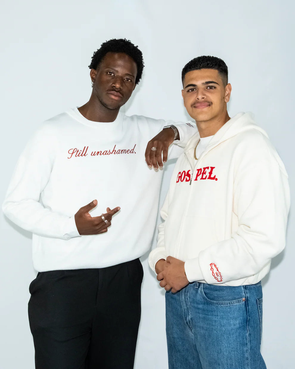 STILL UNASHAMED SWEATER - WHITE (LARGE)