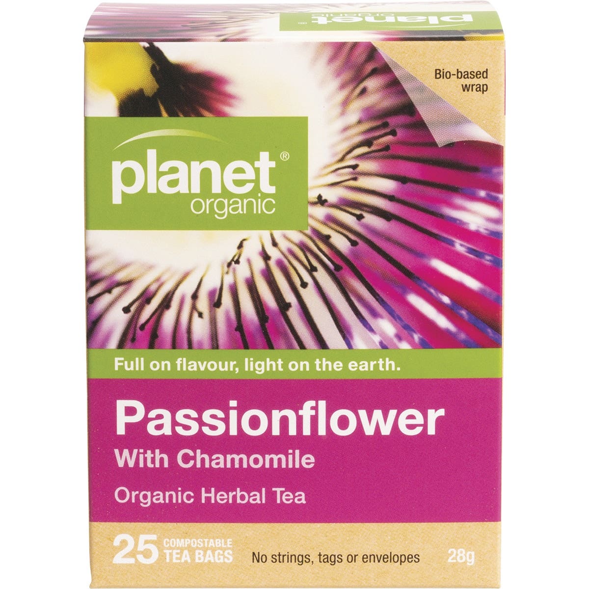 PLANET ORGANIC Herbal Tea Bags Passionflower 25