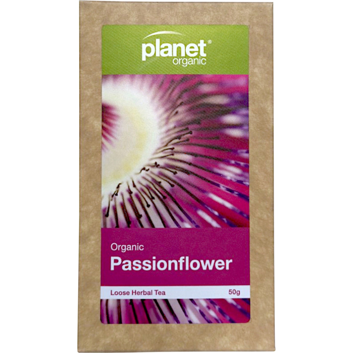Planet Organic Organic Passionflower Loose Leaf Tea 50g