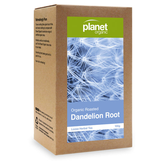 Planet Organic Tea Dandelion Root Loose Leaf 100g