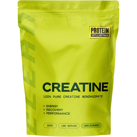 PROTEIN SUPPLIES AUSTRALIA Creatine (Monohydrate) Pure 500g