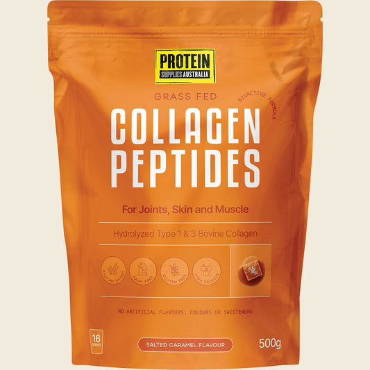 Protein Supplies Australia Collagen Salted Caramel 500g