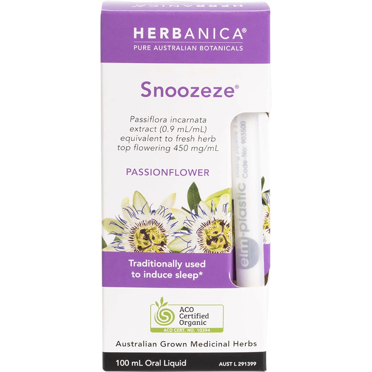 PPC HERBS Herbanica Herbal Tincture Snoozeze - Passionflower 100ml