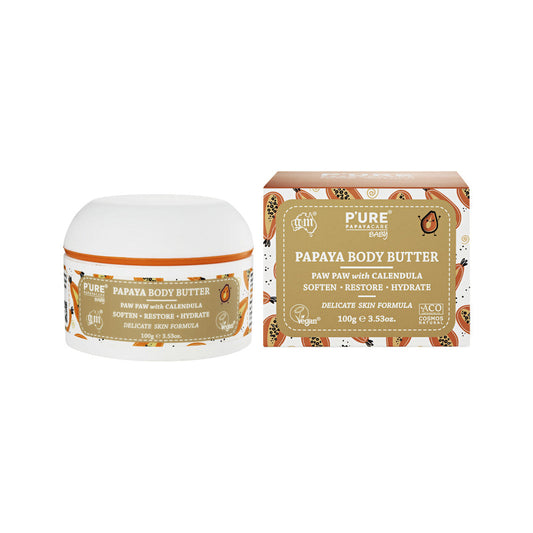 P'URE Papayacare Baby Papaya Body Butter (Calendula with Paw Paw) 100g