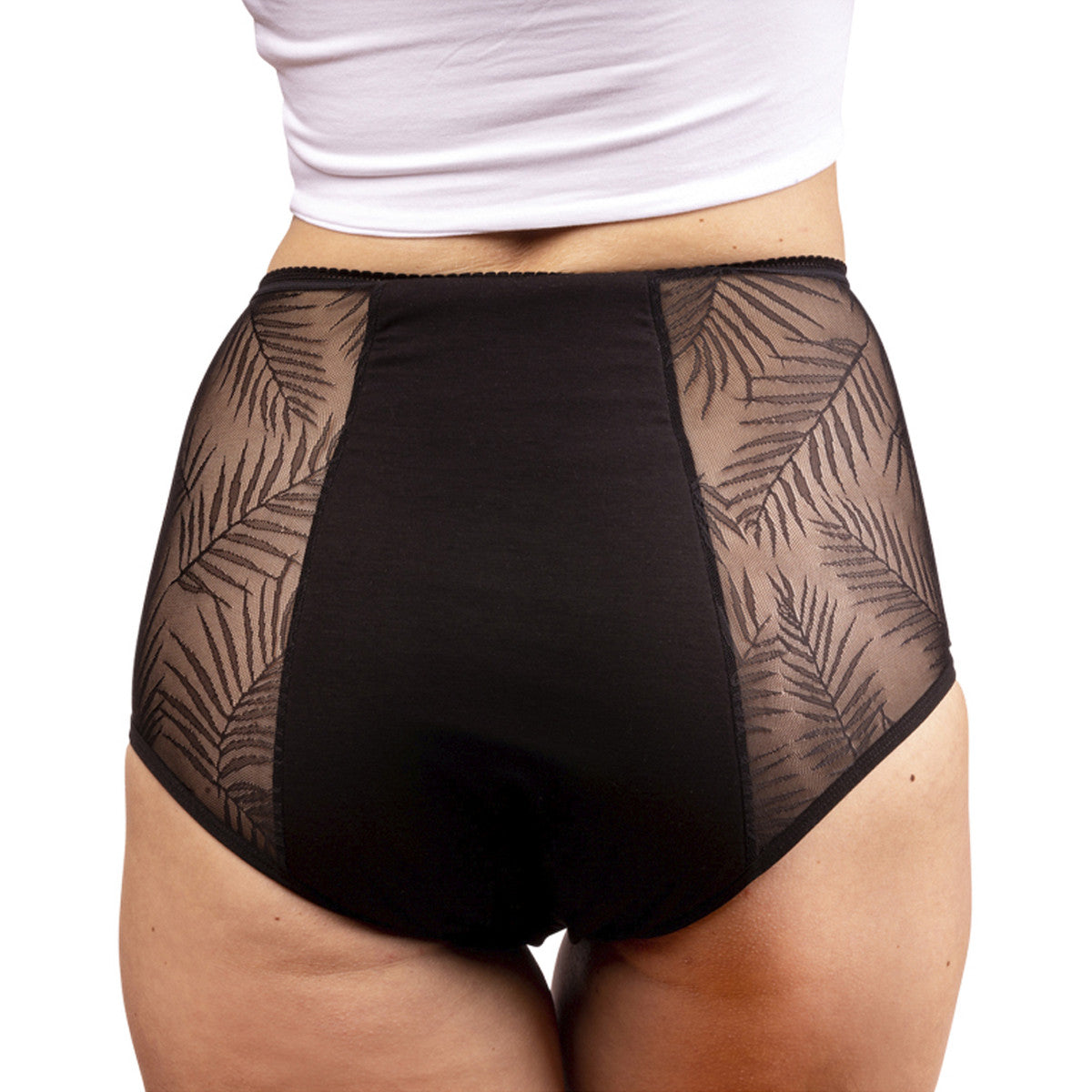 Pelvi Lemon Light Bladder Leaks Leakproof Underwear High-Waisted Black XL