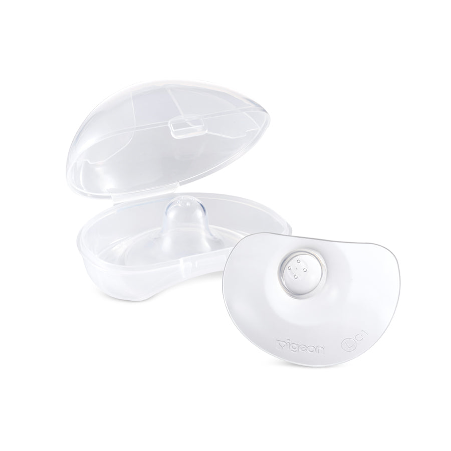 Lansinoh Contact Nipple Shields with Carrying Case 2 Pack Size 20 mm