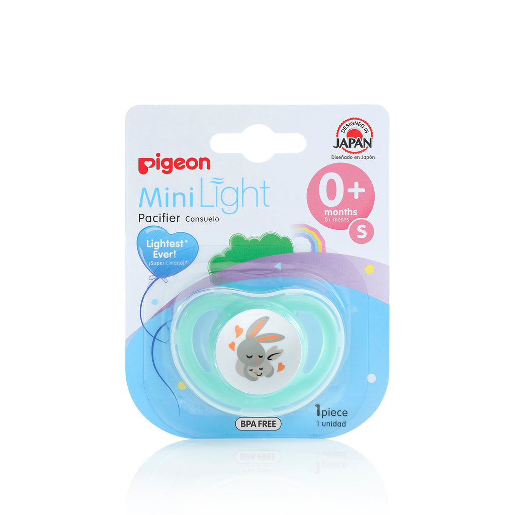 Pigeon MiniLight Pacifier Small 1 Pack (Assorted Colours)