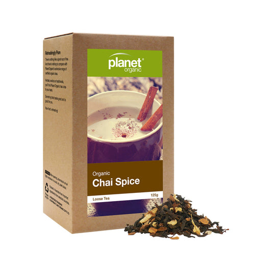 Planet Organic Organic Chai Spice Tea Loose Leaf 125g