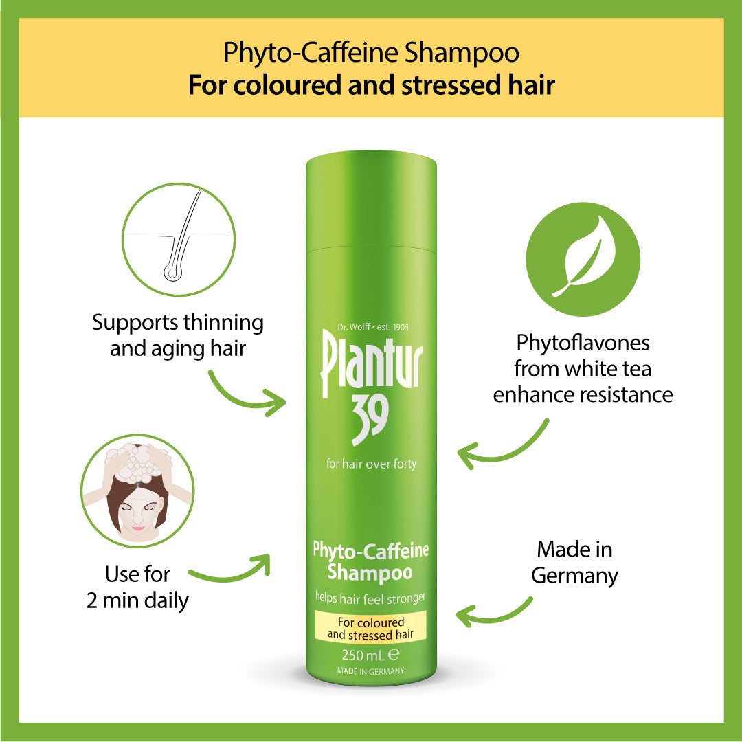 Plantur 39 Phyto Caffeine Shampoo for Coloured Hair 250mL