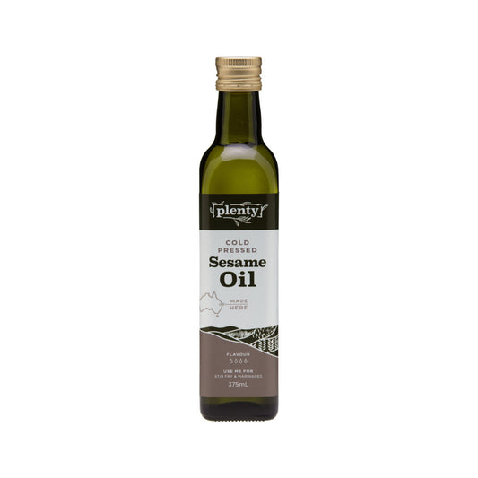 Plenty Cold Pressed Sesame Oil 375ml