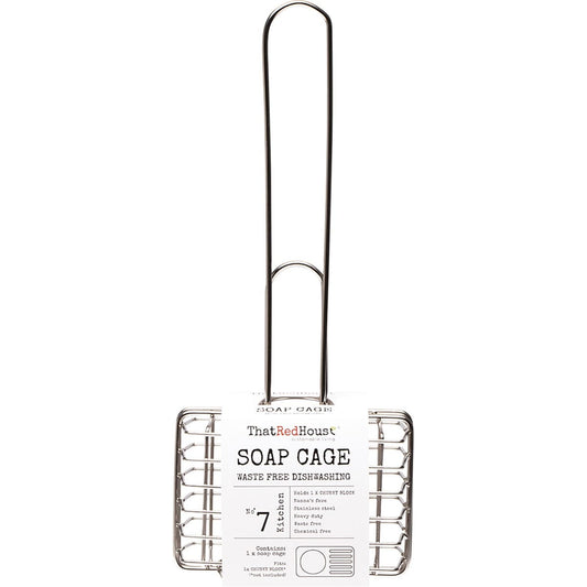 That Red House Soap Cage 1 (Holds chunky block dishwasing soap)