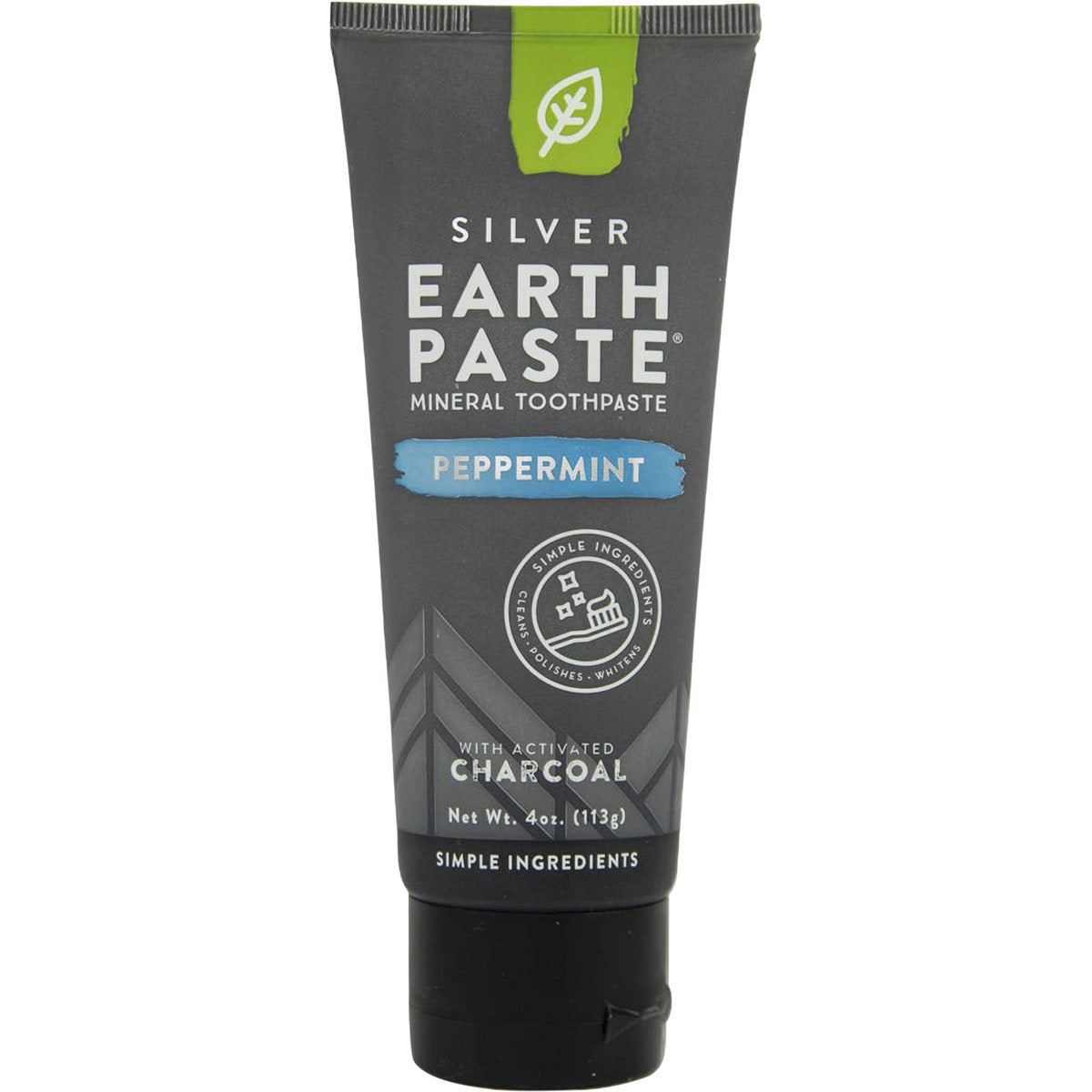 REDMOND Earthpaste Toothpaste with Silver Peppermint & Charcoal 113g