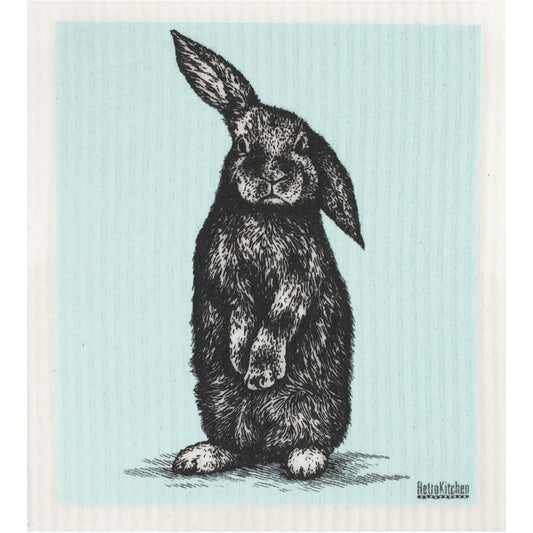 RetroKitchen 100% Compostable Sponge Cloth Rabbit