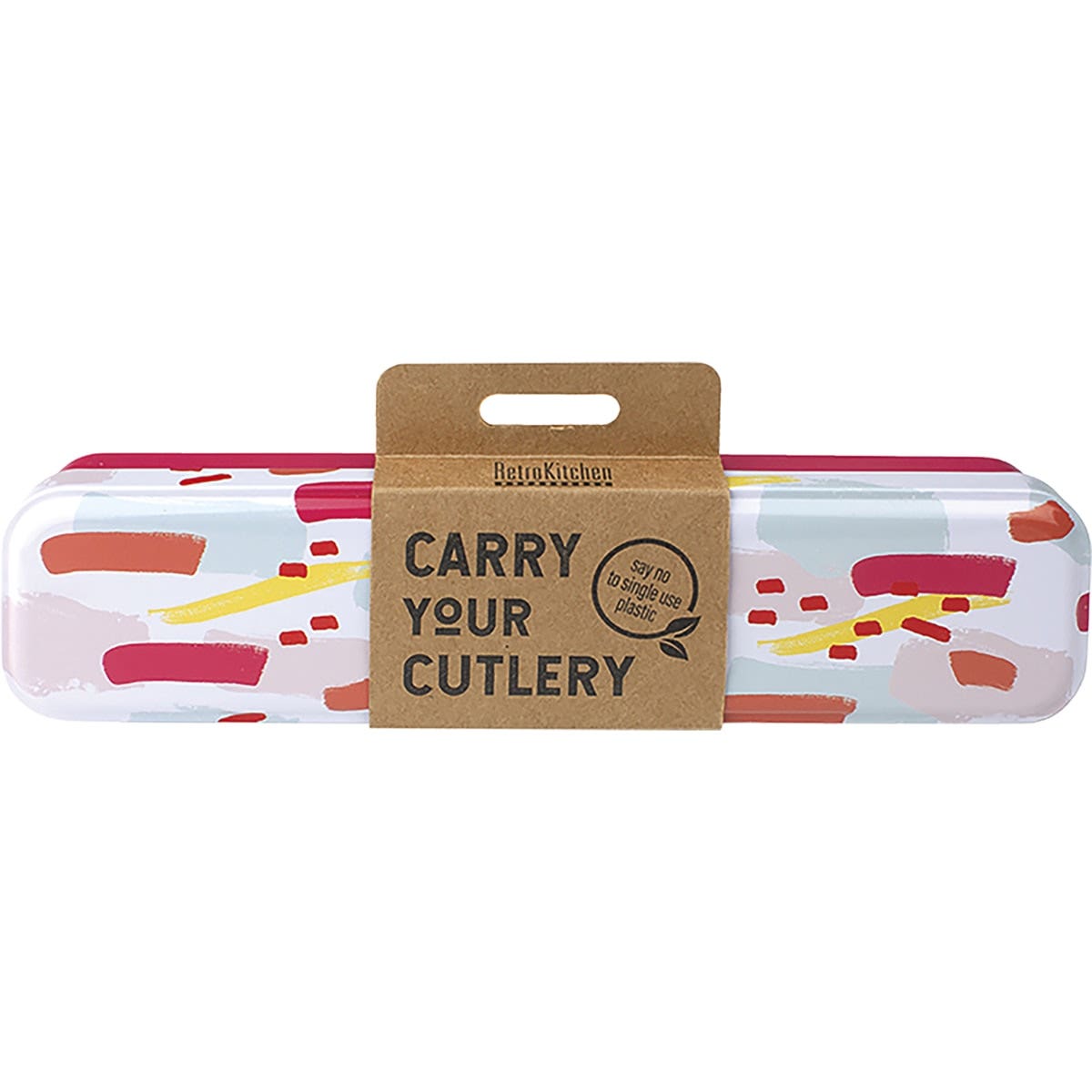 RetroKitchen Colour Splash Stainless Steel Cutlery Set