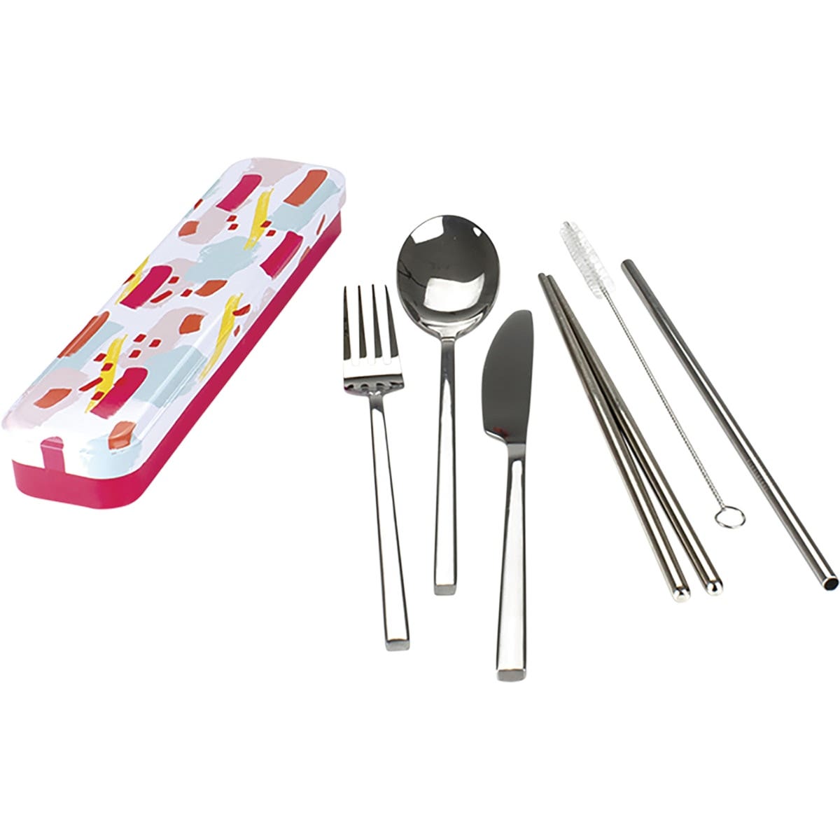 RetroKitchen Colour Splash Stainless Steel Cutlery Set
