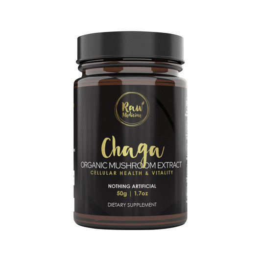 Raw Medicine Organic Mushroom Extract Chaga 50g