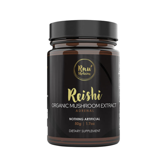 Raw Medicine Organic Mushroom Extract Reishi 50g