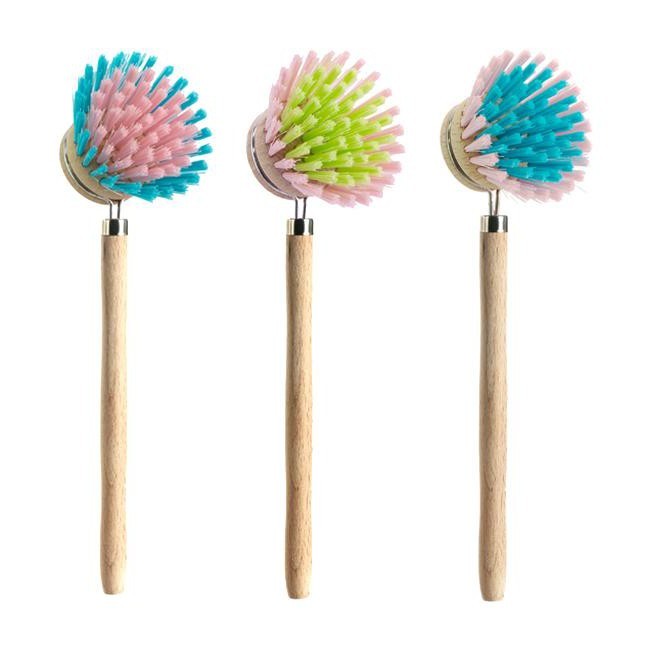 RetroKitchen Dish Brush (Colour may vary)