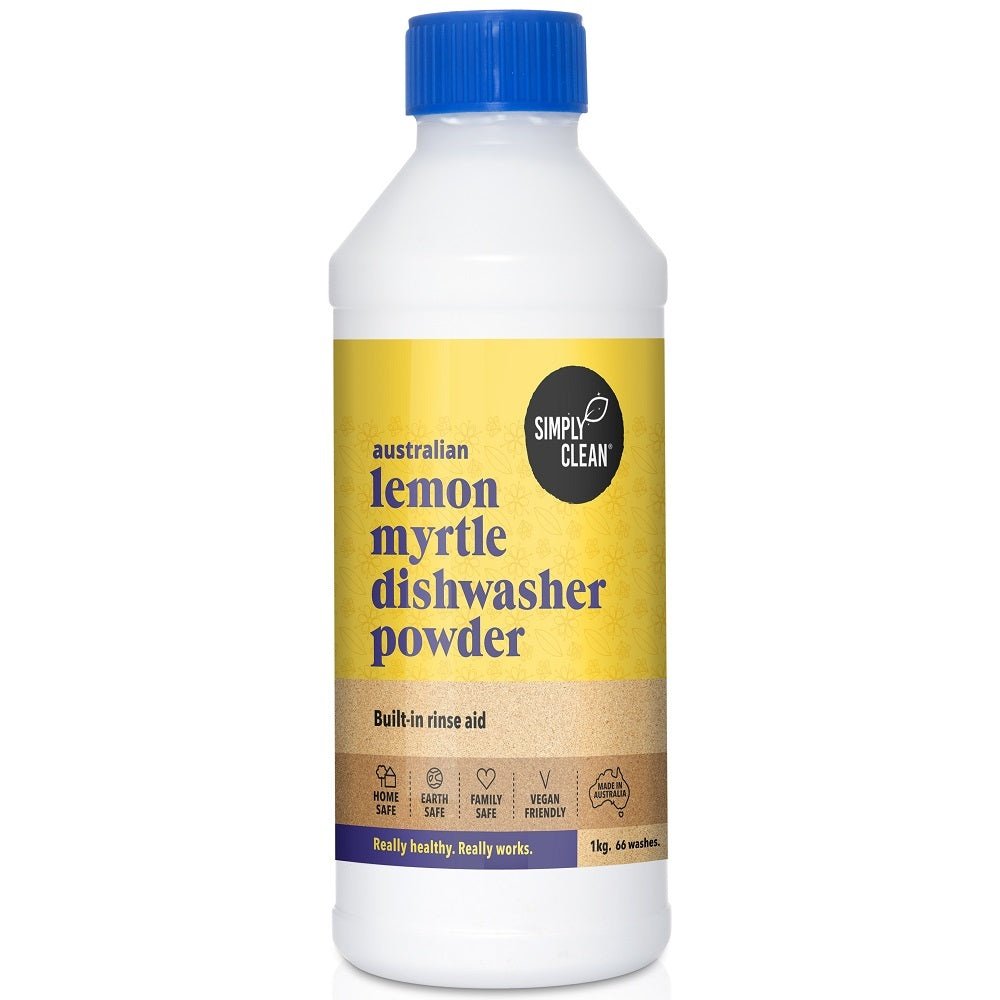 Simply Clean Lemon Myrtle Dishwasher Powder 1kg