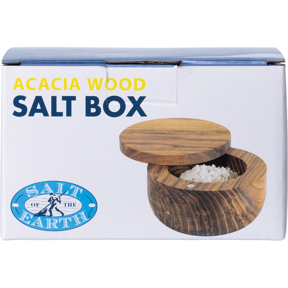 Salt of the Earth Wood Salt Box Acacia (Empty)