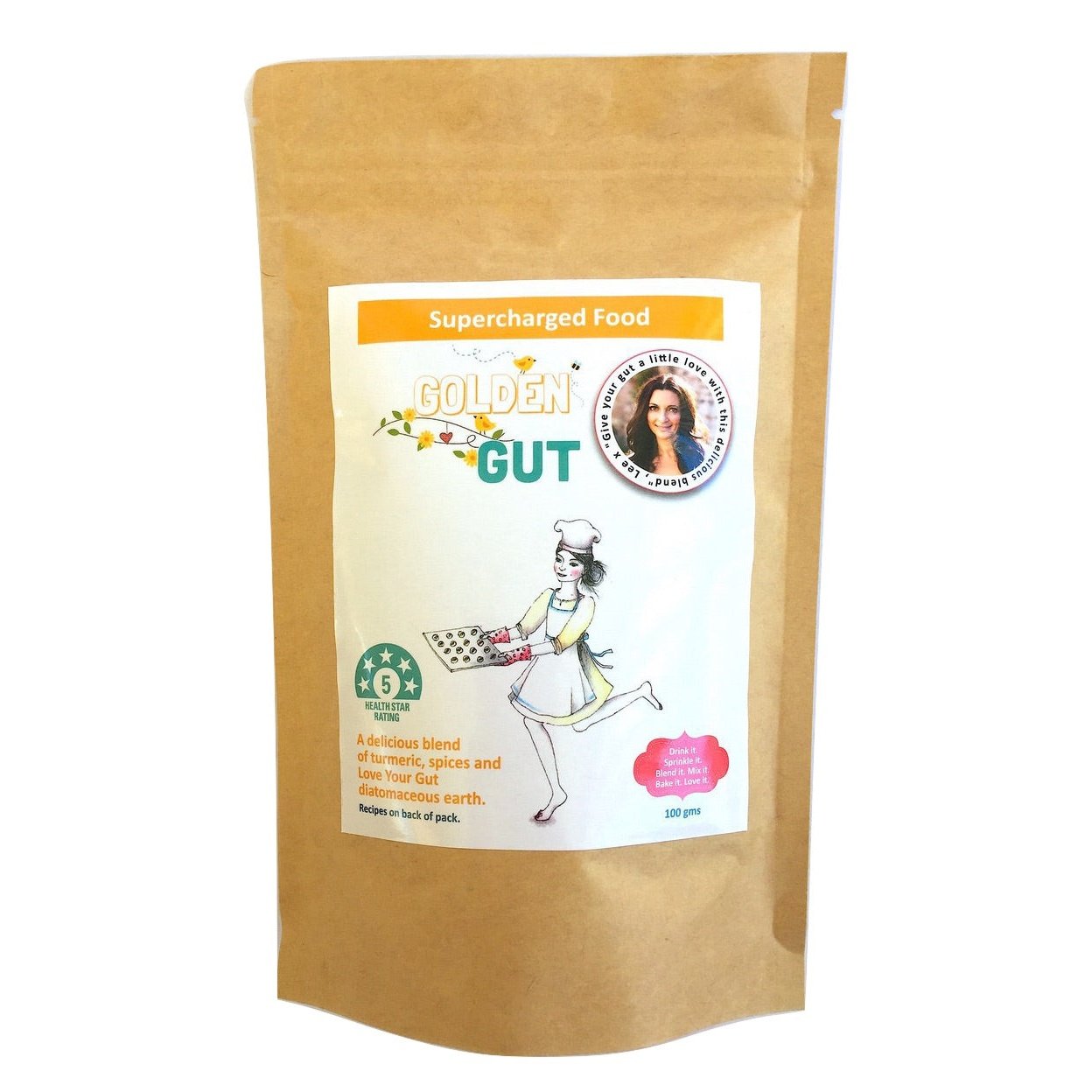 Supercharged Food Golden Gut Blend 100g