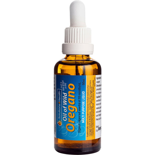 SOLUTIONS 4 HEALTH Oil Of Wild Oregano 50ml