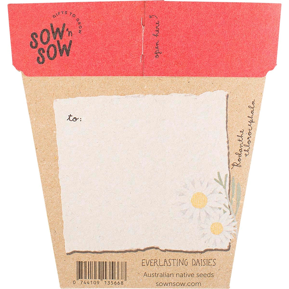 SOW 'N SOW Gift of Seeds Christmas Greetings 1