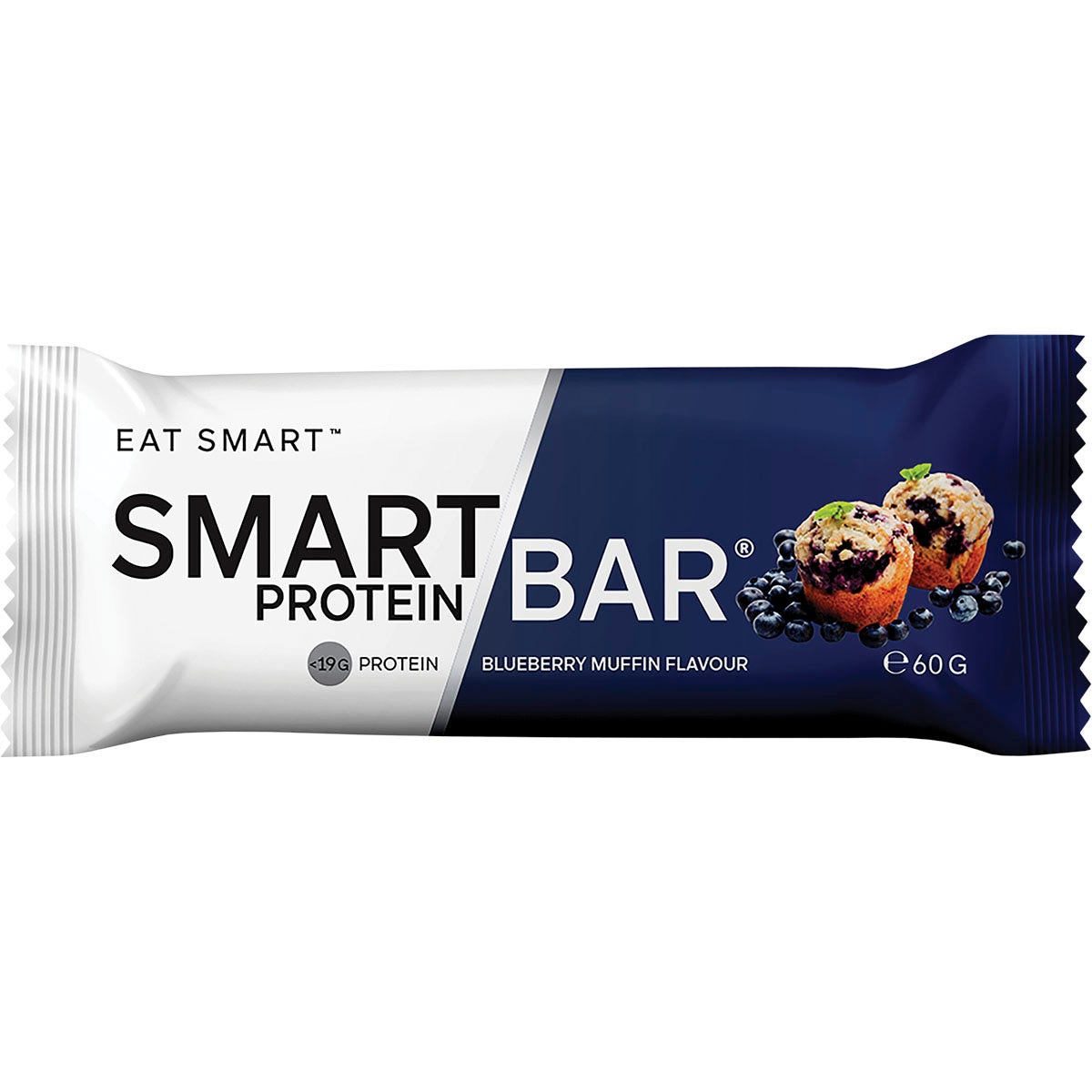Smart Protein Bar Blueberry Muffin Flavour Protein Bar 12x60g