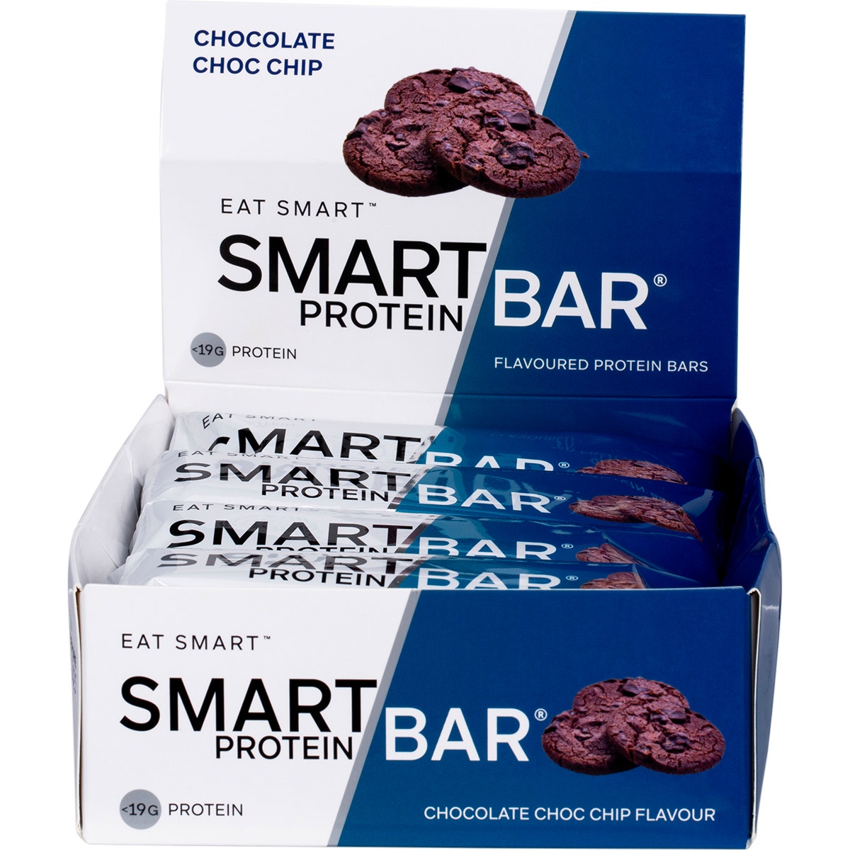 SMART PROTEIN BAR Chocolate Choc Chip Protein Bar 12x60g