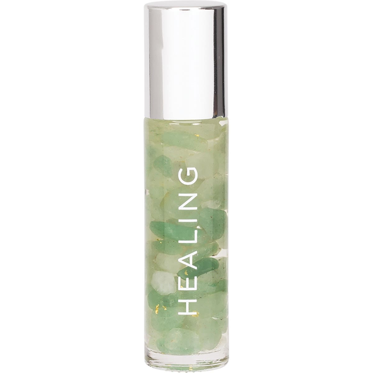 SUMMER SALT BODY Essential Oil Roller With 24K Gold Healing - Aventurine Crystals 10ml