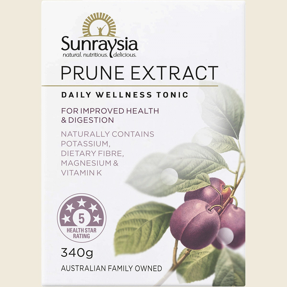 Sunraysia Prune Extract Tonic 340g