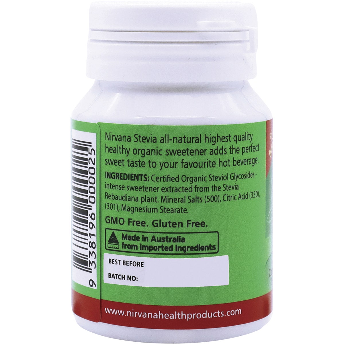 NIRVANA Stevia Tablets 250