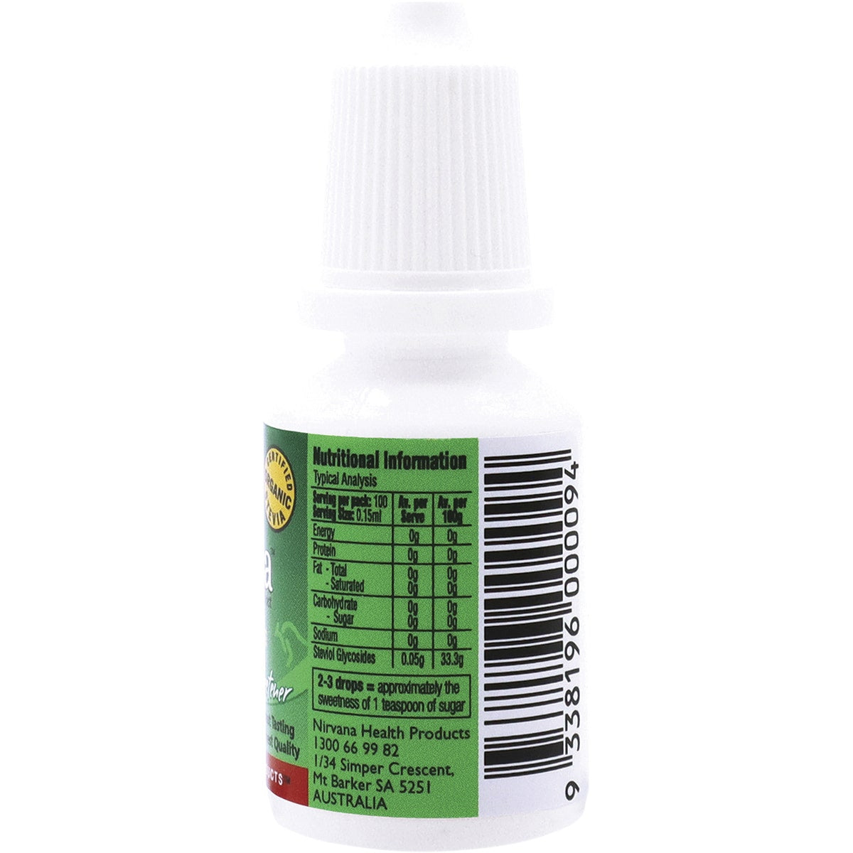 NIRVANA Stevia Liquid 15ml
