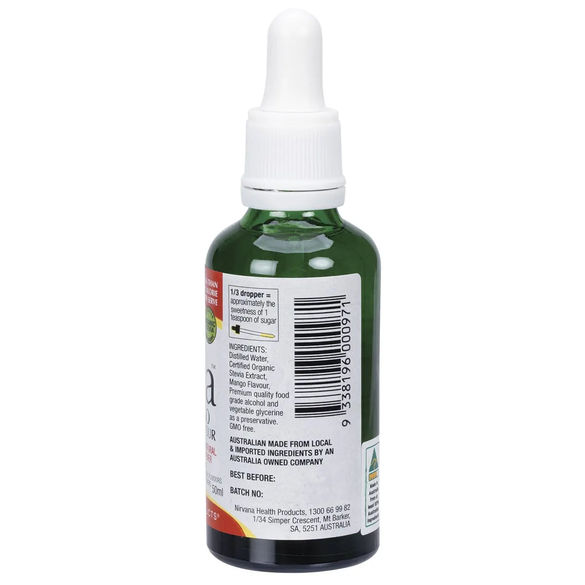 NIRVANA ORGANICS Liquid Stevia Mango 50ml