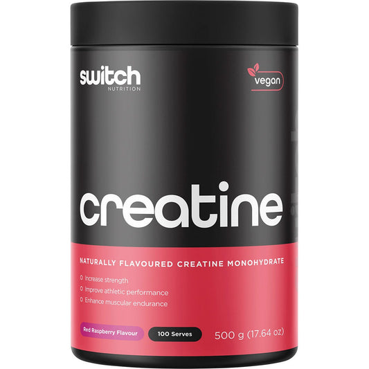 Switch Nutrition Creatine Monohydrate Red Raspberry 500g