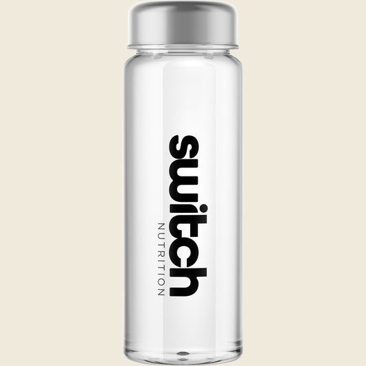 Switch Nutrition Clear Acrylic Water Bottle 500ml